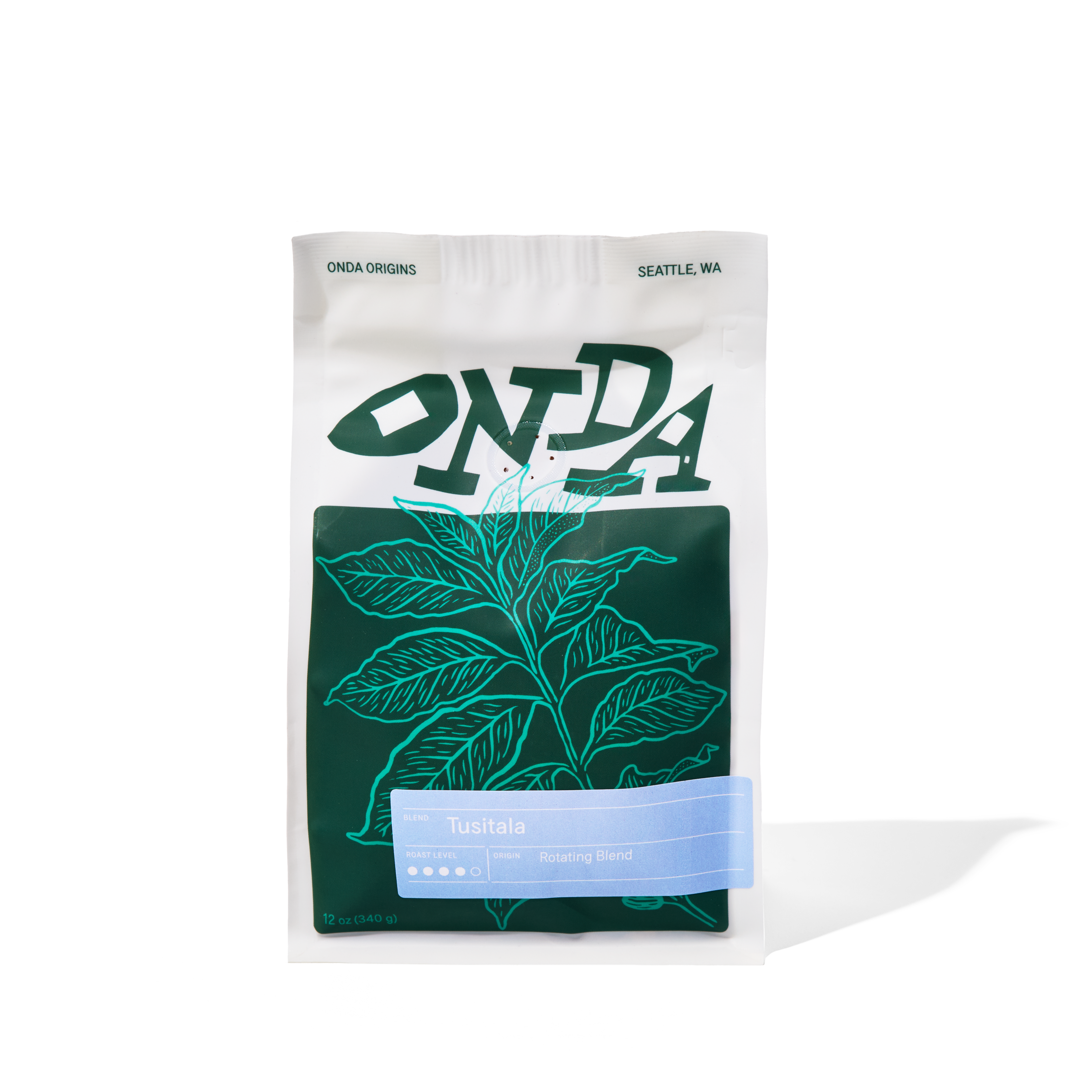 Tusitala Espresso Blend / Specialty Coffee / Whole Bean Coffee Bag Tusitala Espresso Blend / Specialty Coffee / Whole Bean Coffee Bag