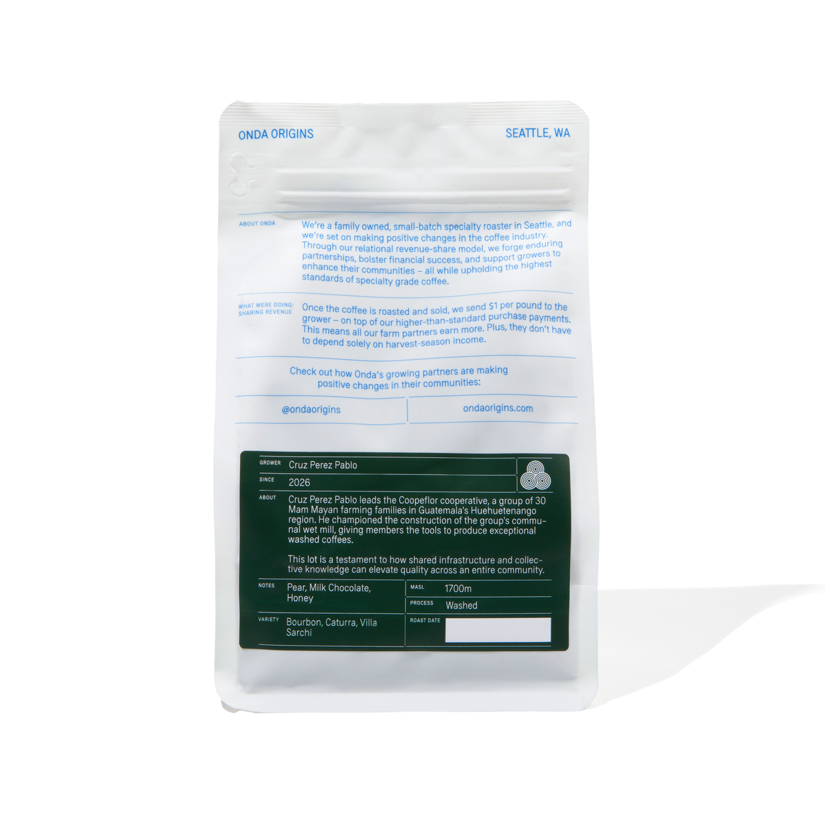Cruz Perez Pablo: Guatemala | Washed | Light Roast