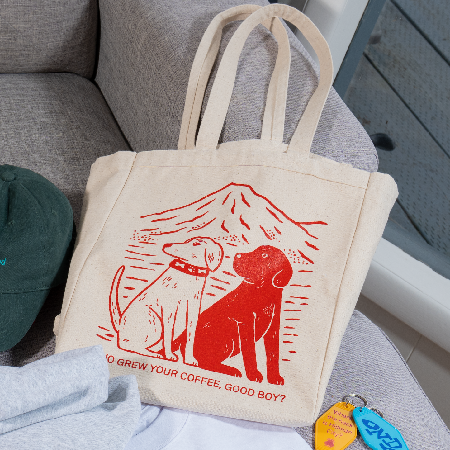 "Good Boy" Dog Tote