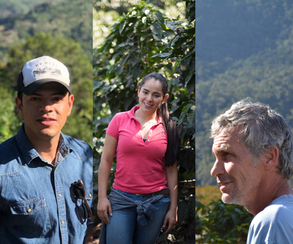 Specialty coffee growers from Costa Rica, Guatemala and Brazil. Latin american coffee farmers