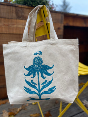 Onda Flower Tote Bag