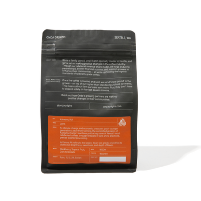 Kainumui AA: Kenya | Washed | Light Roast