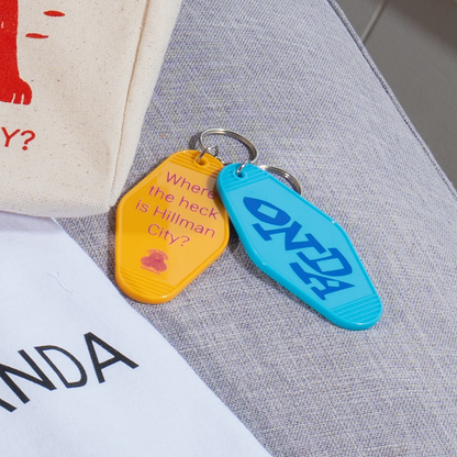 Where the heck is Hillman City? Keychain