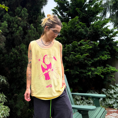 Toucan Cotton Tank Top