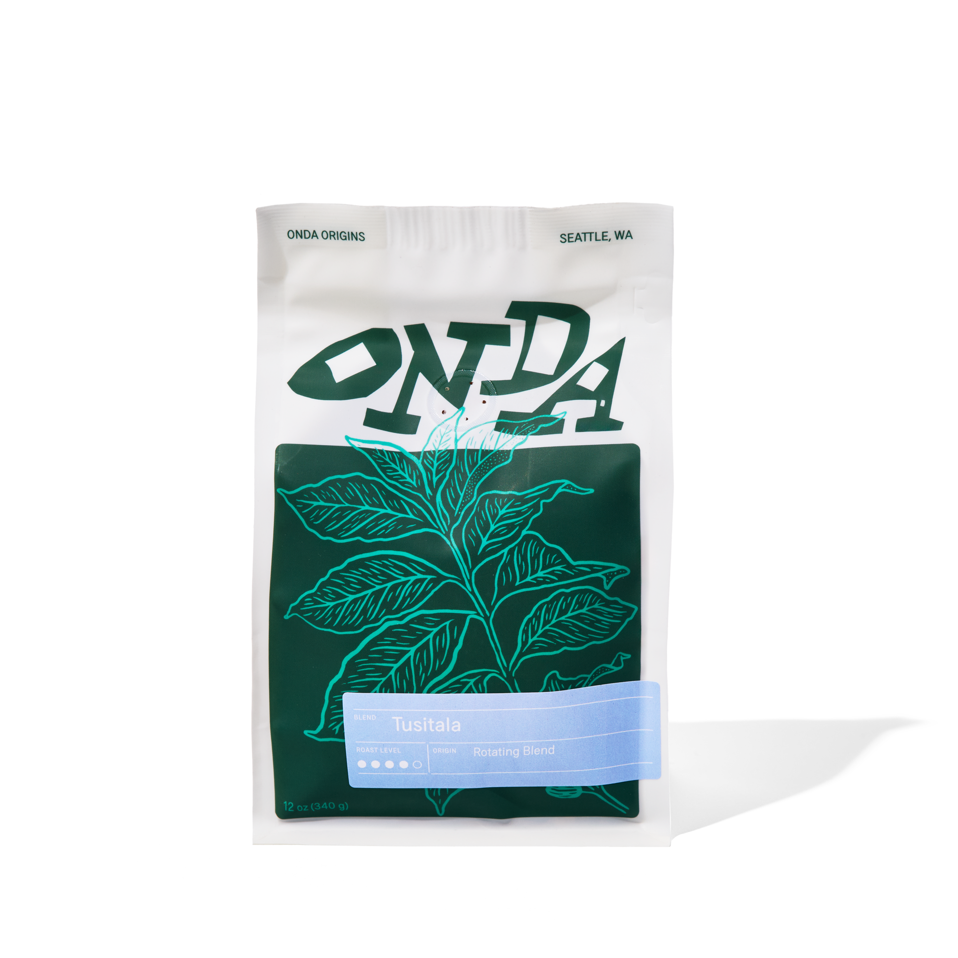 Tusitala Espresso Blend / Specialty Coffee / Whole Bean Coffee Bag