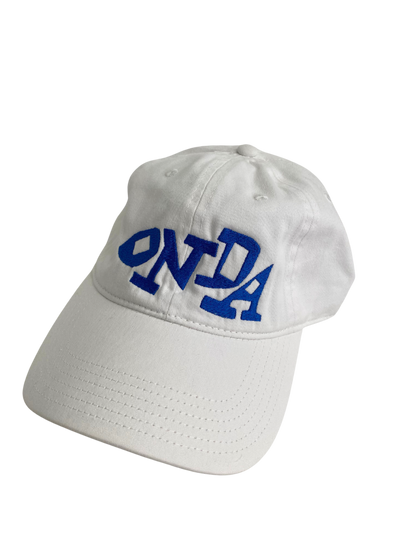 Stylish and trendy dad hat, Onda Origins Coffee, coffee shop merchandise, stylish coffee merch